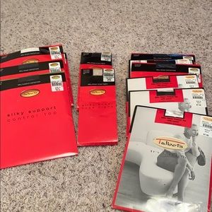 New Talbots pantyhose and knee highs.